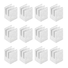 7x7x10mm Alluminio Dissipatore