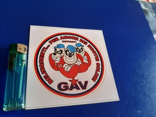 Adesivo stickers ultras genoa - adesivo,