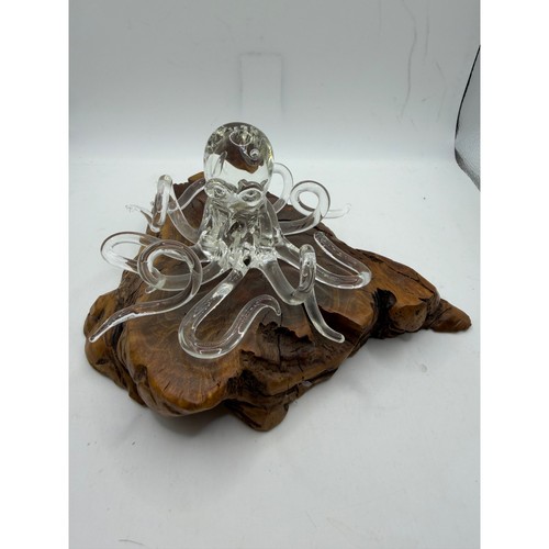 Scultura polpo vetro - scultura,
