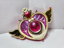 Sailor Moon Crisis Moon giocattolo compatto BANDAI Japan 1995 non funzionante