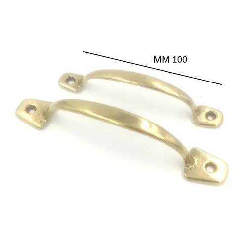 Maniglia cottali ottone lucido - maniglia,