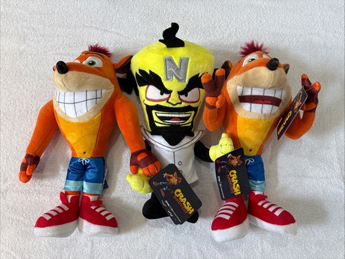 Set peluche crash bandicoot - set,