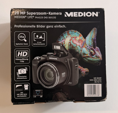 Medion life 20mp fotocamera - medion,