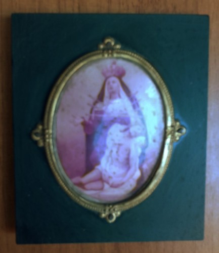 Antica placca religiosa - placca,