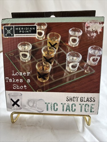 Shot glass tic - glass, tac