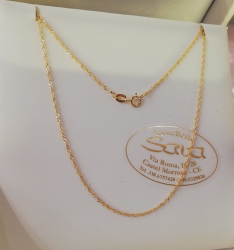 Collana girocollo catenina - collana,