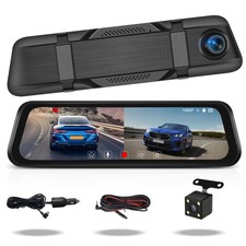 Dashcam 9.66" doppia lente