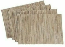 SARO LIFESTYLE Collezione Melaya Tovagliette da Tavolo Nubby Tessuto Scintillante (Set di 4