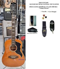 EKO Ranger XII VR EQ Nat Top Stained CHITARRA ACUSTICA ELETTRIFICATA A 12 CORDE