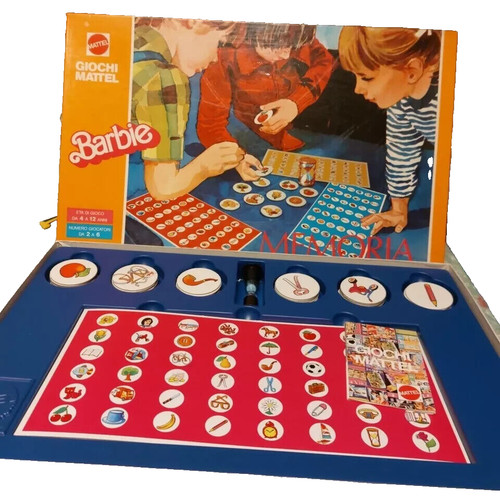 Barbie memoria giochi mattel - memoria,