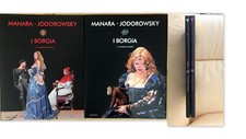 MANARA JODOROWSKY I BORGIA VOL. 1 VOL. 2  + KAMASUTRA  L'ASINO D'ORO-RIVOLUZIONE