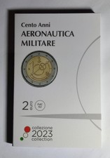 2 Euro Italia 2023 - Aeronautica Militare - COINCARD,FDC