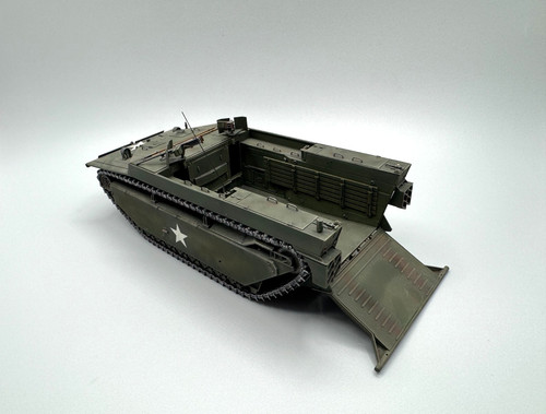 Wwii afv lvt - lvt-4, water
