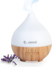 Jané Umidificatore per Bambini, Ultra Silenzioso, Capacità 140 Ml, 7 Colori LED,