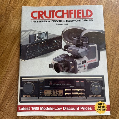 Vintage era crutchfield - 80’s,