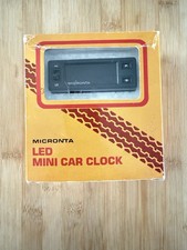 Mini orologio auto d'epoca