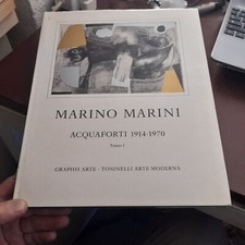 marino marini acquaforti 1914 197' tomo 1 194