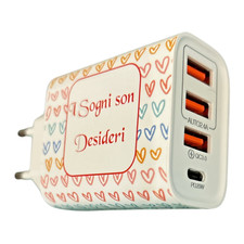 caricatore usb multiplo 4