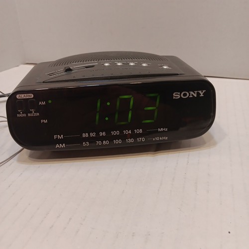 Radio sveglia sony - radio,