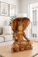 Statua di Shiva in Legno