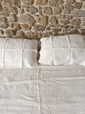 Antico lenzuolo matrimoniale