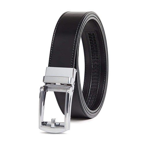 Cintura uomo cricchetto vera - cintura, a