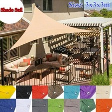 3X3X3M Triangular Garden Shade