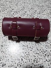 BORSELLO PELLE  BICI MOTO EPOCA SOTTOSELLA INGLESE 