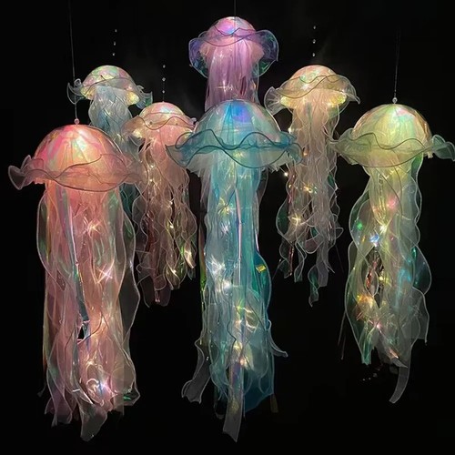 Lampada led medusa acquario - led,