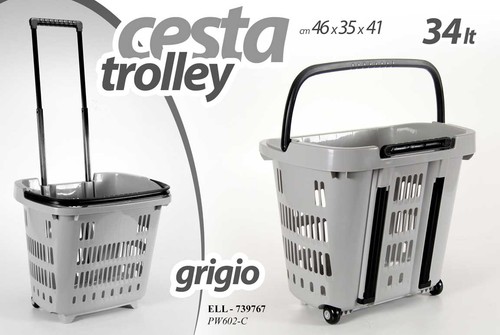 Cesta spesa trolley carrello - trolley,