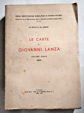 LE CARTE DI GIOVANNI LANZA