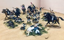 Soldatini - 1:32 - 7th Cavalry U.S. paint, Custer indian wars