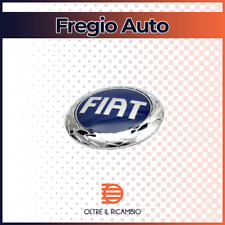 FREGIO STEMMA LOGO FIAT ANTERIORE GRANDE PUNTO PANDA PUNTO 03 BLU Ø95mm
