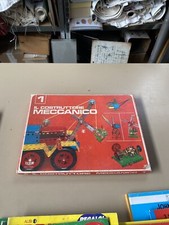 BRAL COSTRUTTORE MECCANICO 1 vintage meccano crane tractor trattore gru mulino