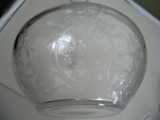 Caraffa in vetro Baccarat con decoro con firma oggetto in vetro ottima forma arte del vetro