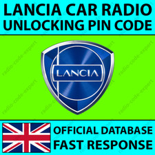 PIN DI SBLOCCO RADIO LANCIA CODICE YPSILON MUSA DELTA FLUVIA TEMA PHENDRA LYBRA