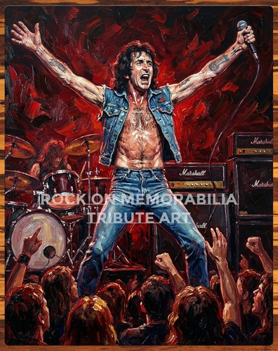 Bon scott tribute art - -,