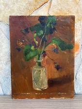 Quadro -Vaso Con Fiori- Mario Vittorio dipinto a olio