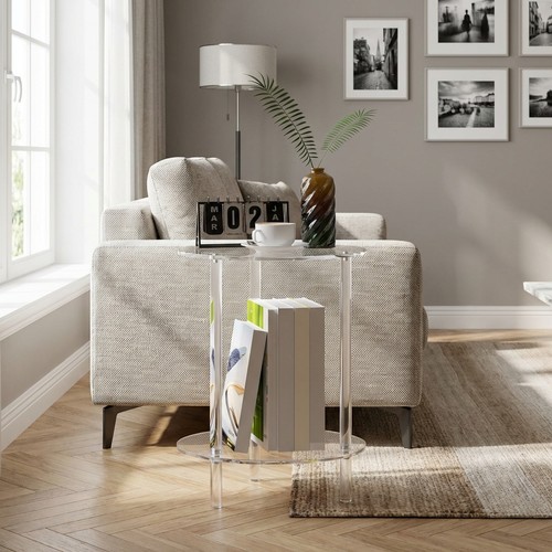 Dechome tavolino salotto tondo - dechome,