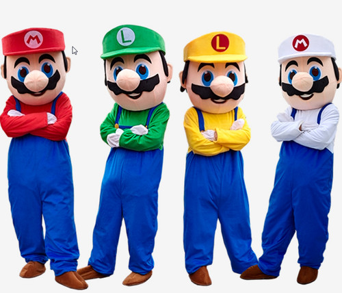 Costume mascotte super mario - mascotte,