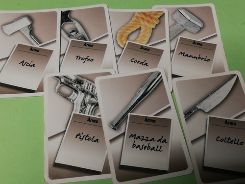 Cluedo 2008 pezzi ricambio - cluedo,