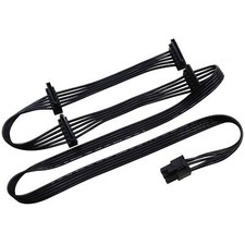 NUOVO 6Pin Maschio a 4 SATA