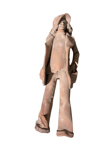 Statuetta terracotta fatta - statuetta,