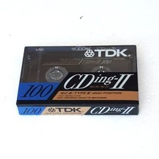 Audio Cassette TDK CDIng II