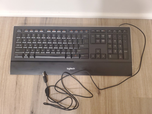 Logitech k740 tastiera cablata - tastiera,