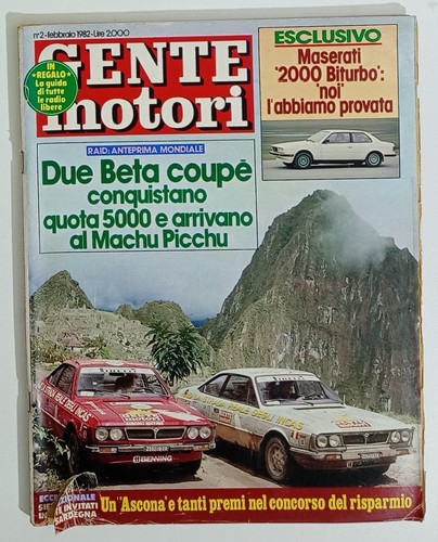 98797 gente motori 1982 xi - 98797, a.