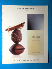 CLIPPING RITAGLIO GIORNALE PUBBLICITA' L'EAU D'ISSEY MIYAKE DA COLLEZIONE- (179)