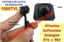 Micro telecamera 1000tvl - telecamera,