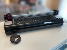 PLASTIFICATORE CALDO POUCHES A3 OLYMPIA COMBO A340 + TAGLIERINA 3 TAGLI+POUCHES