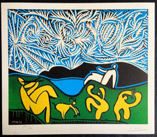 Pablo-Picasso Litografia COA